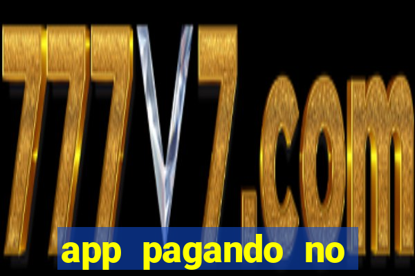 app pagando no cadastro via pix